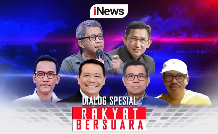 Dialog Spesial Rakyat Bersuara Bersama Aiman Witjaksono, Rocky Gerung, Eep Saefulloh, tak lama kemudian Narasumber Kredibel Lainnya, Selasa 23 April Jam 7 Malam, Live ke iNews