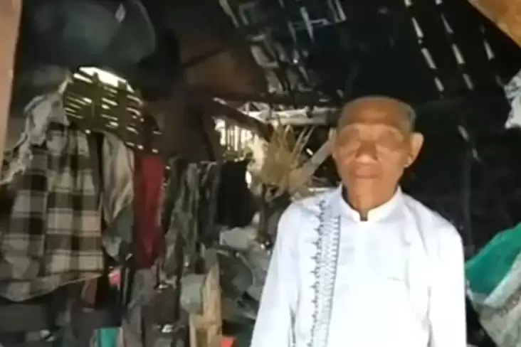 Kisah Kakek Penghuni Gubuk Tua, Kesampaian Naik Haji di dalam Usia 85 Tahun