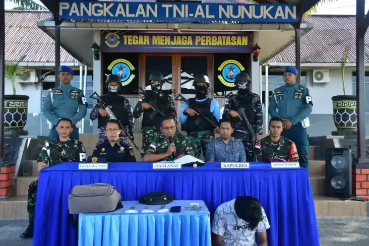 TNI AL Gagalkan Penyelundupan Narkoba Jaringan Internasional Asal Tanah Melayu