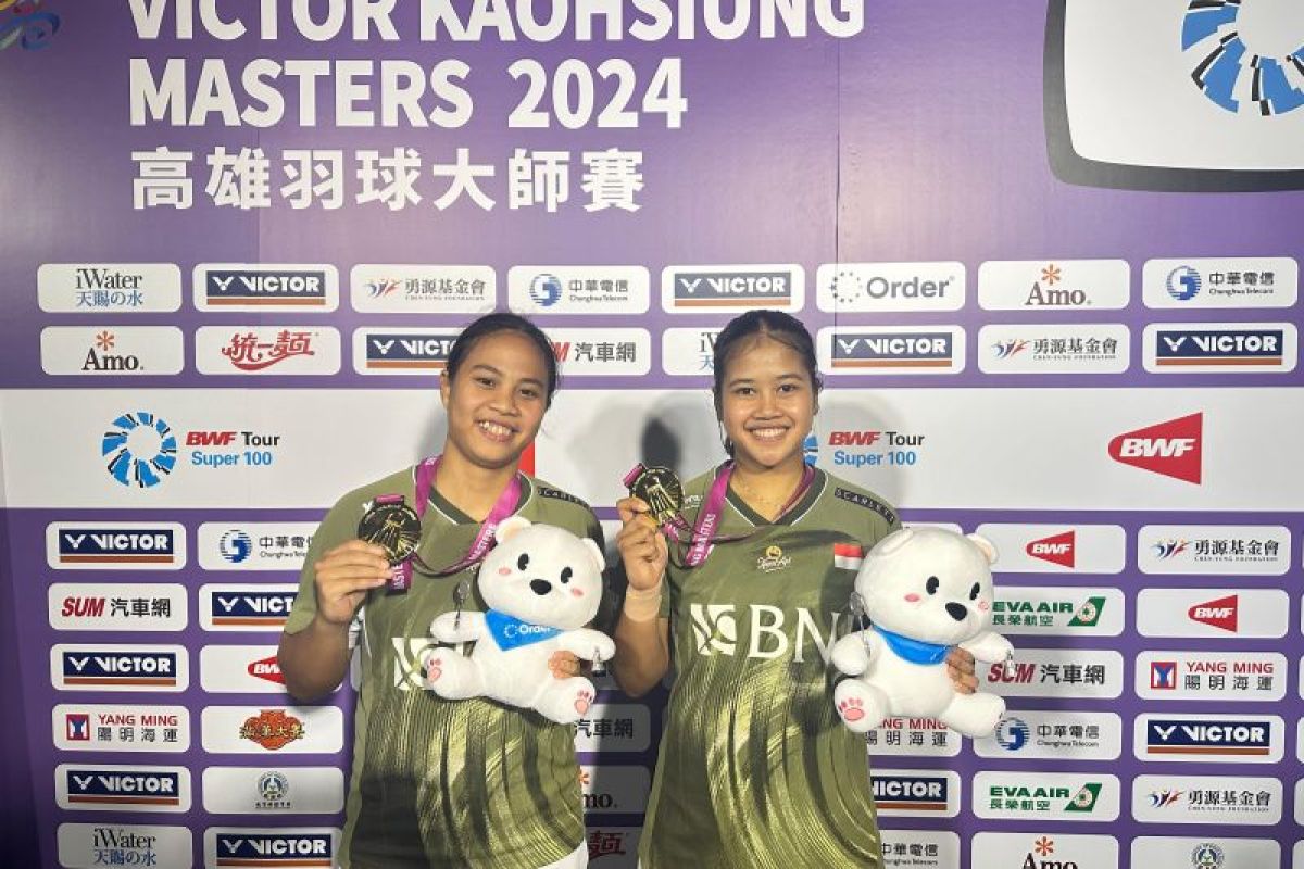 Jesita/Febi makin percaya diri usai raih penghargaan turnamen juara Kaohsiung Masters